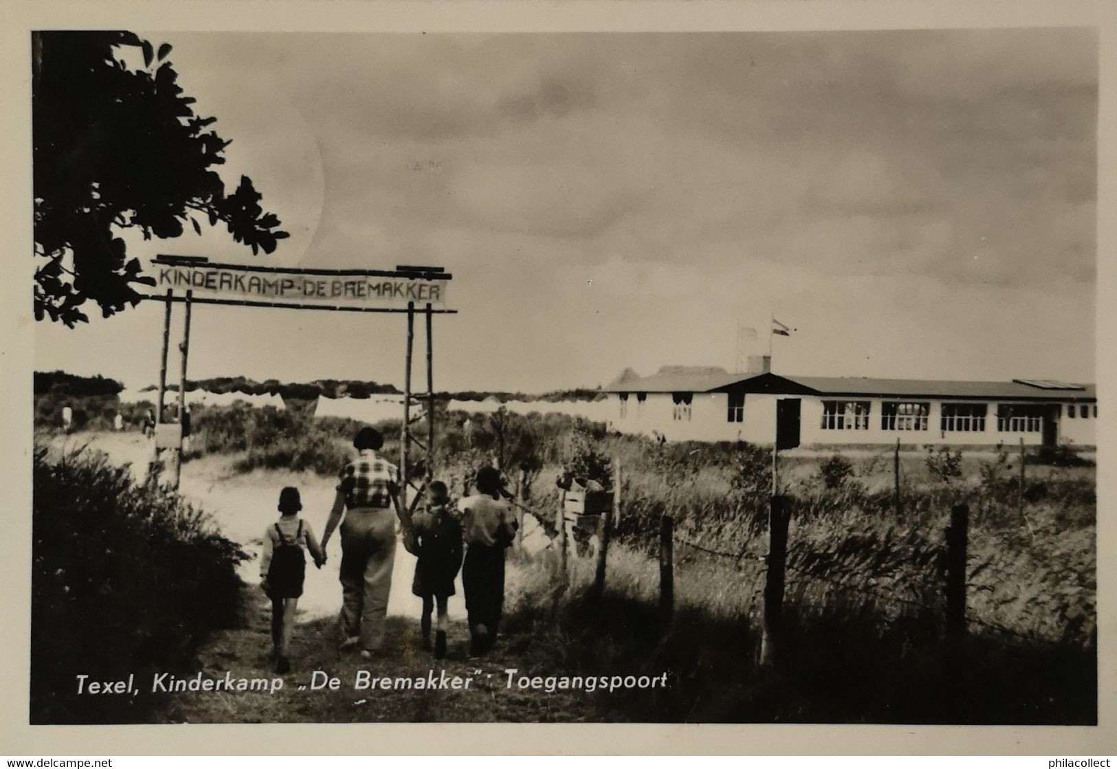 Texel // Kinderkamp De Bremakker - Toegangspoort  1956 - Texel