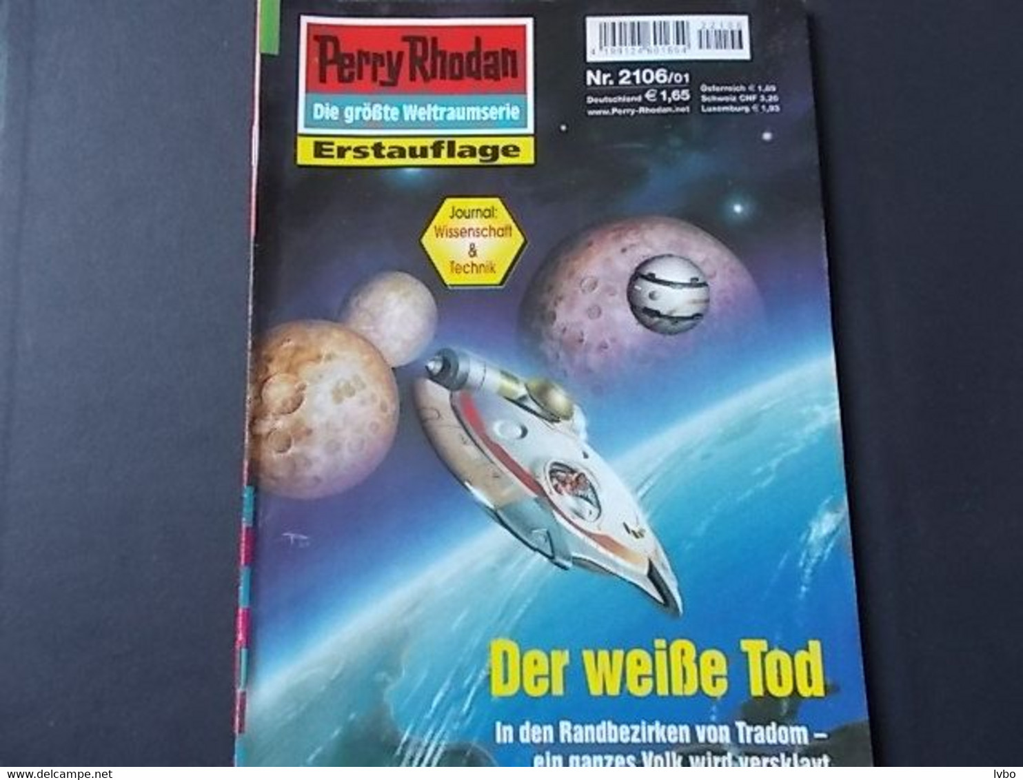 Perry Rhodan Nr 2106 Erstauflage Der Weiße Tod - Sciencefiction