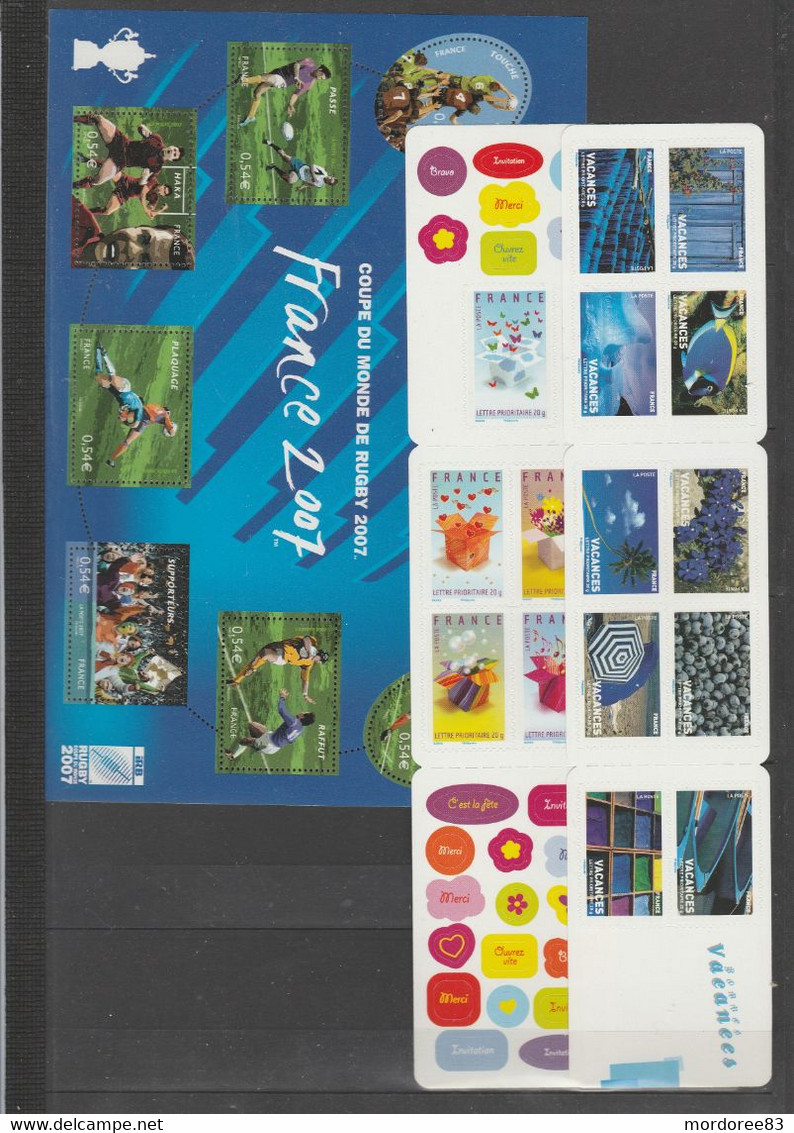 FRANCE ANNEE 2007 COMPLETE 135 TIMBRES AVEC 3998 + 3999 +4024A + 4025A + 4026A - NEUF LUXE - 2000-2009