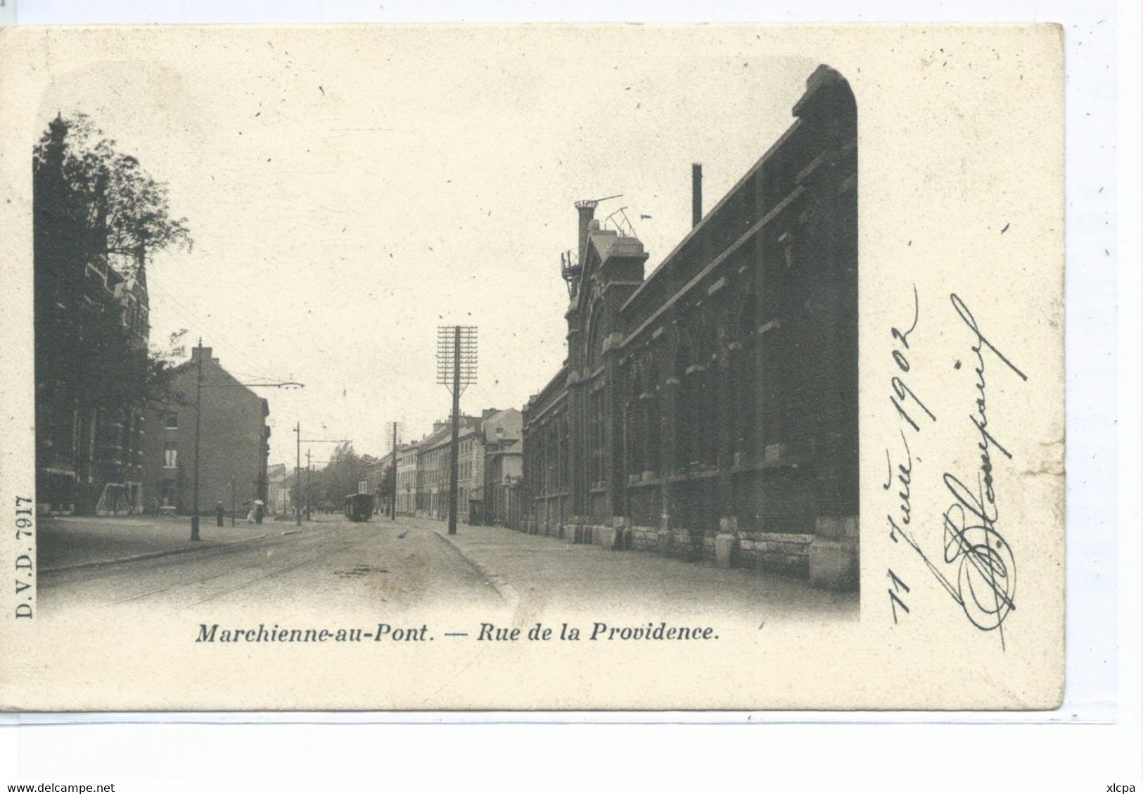 Marchienne Au Pont Rue De La Providence DVD No 7917 - Charleroi