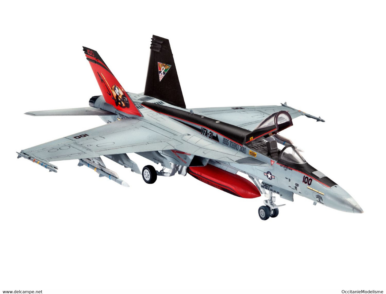 Revell - F/A-18 E Super Hornet US Navy Maquette Avion Kit Plastique Réf. 03997 Neuf NBO 1/144 - Avions