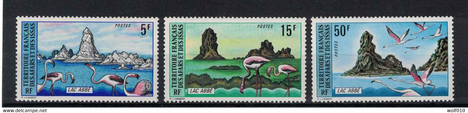 Afars And Issas. 1974. Flamingos. MNH Set. SCV = 6.25 - Flamingos