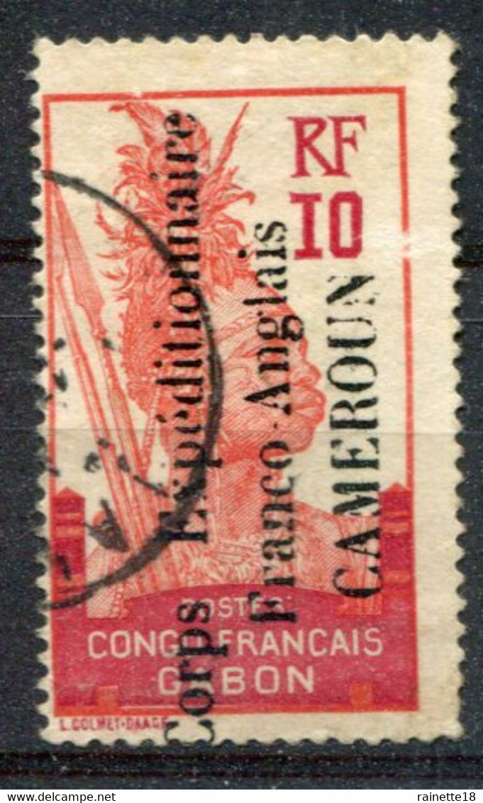 Cameroun    42  Oblitéré  Corps Expéditionnaire Franco-anglais - Used Stamps