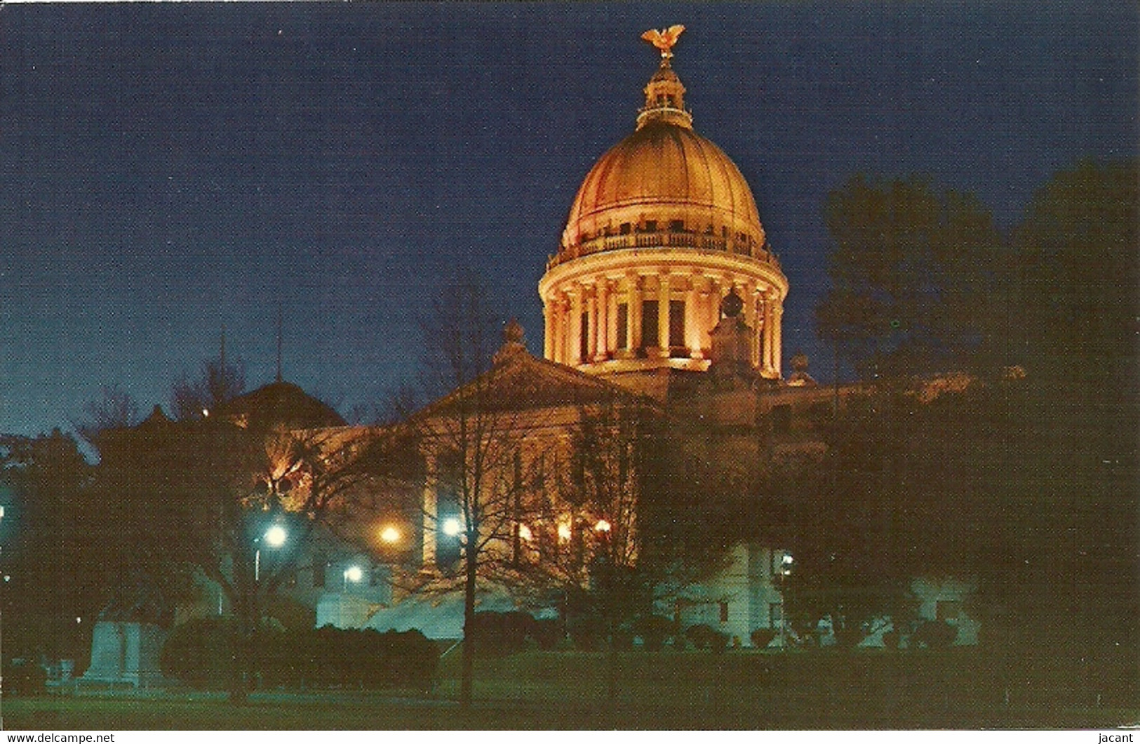 State Capitol At Night - Jackson - Mississippi - Jackson