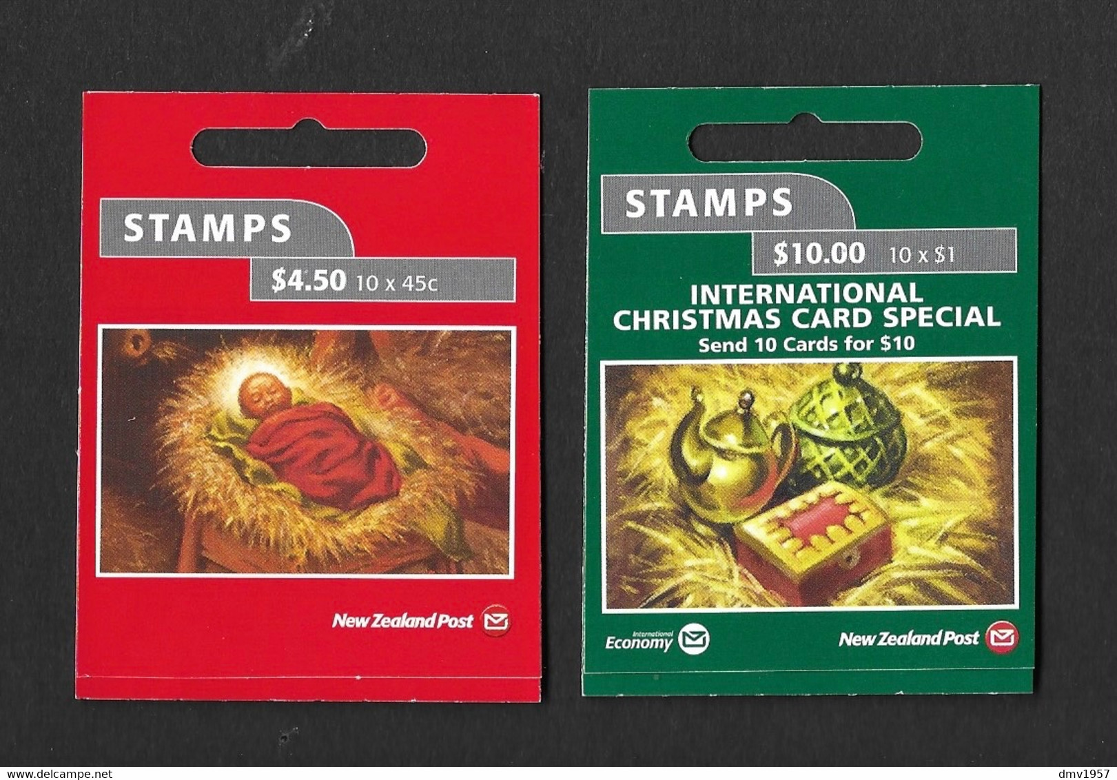 New Zealand 2005 S/A Christmas SB130/1 Booklets - Cuadernillos