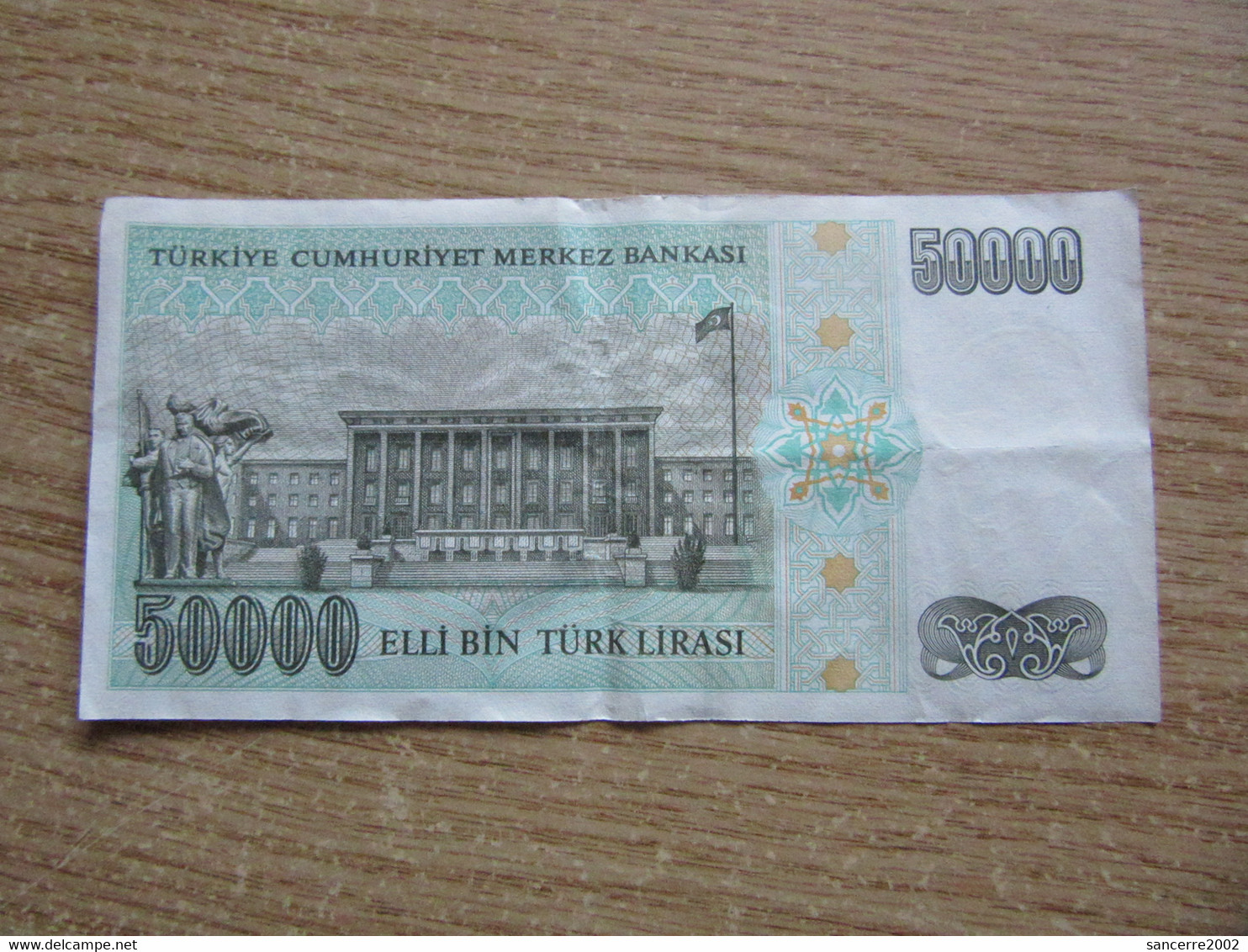 50000 Turk Lirasi - Turquie