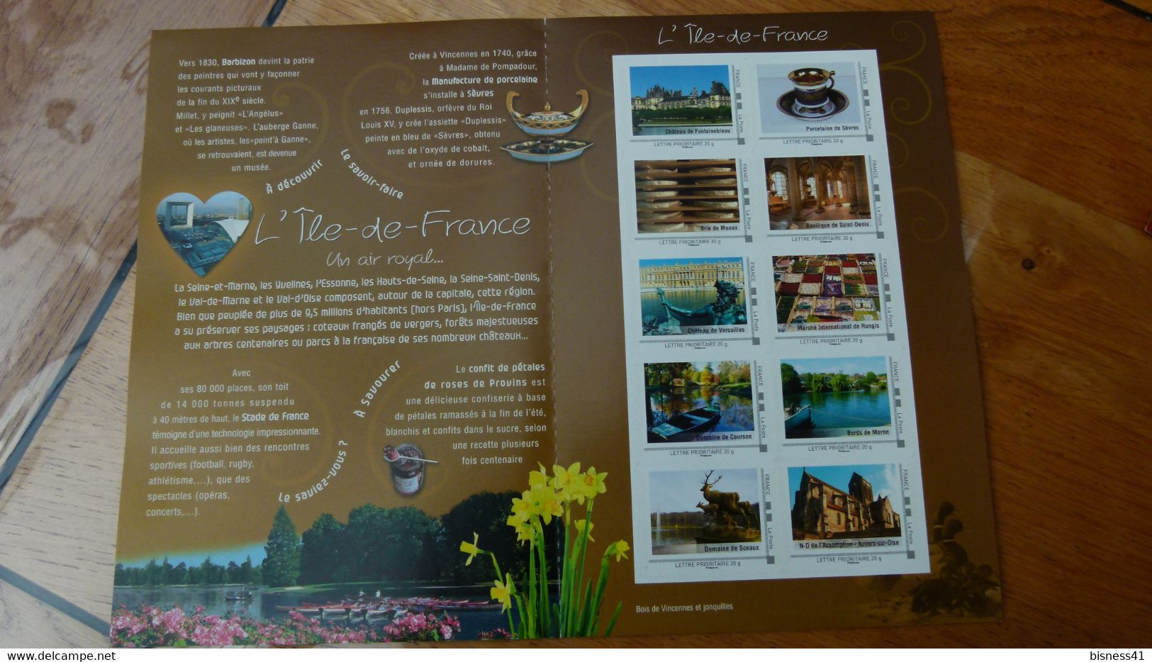 Collector L'Ile De France Neuf XX MNH Sous Faciale Destockage - Collectors