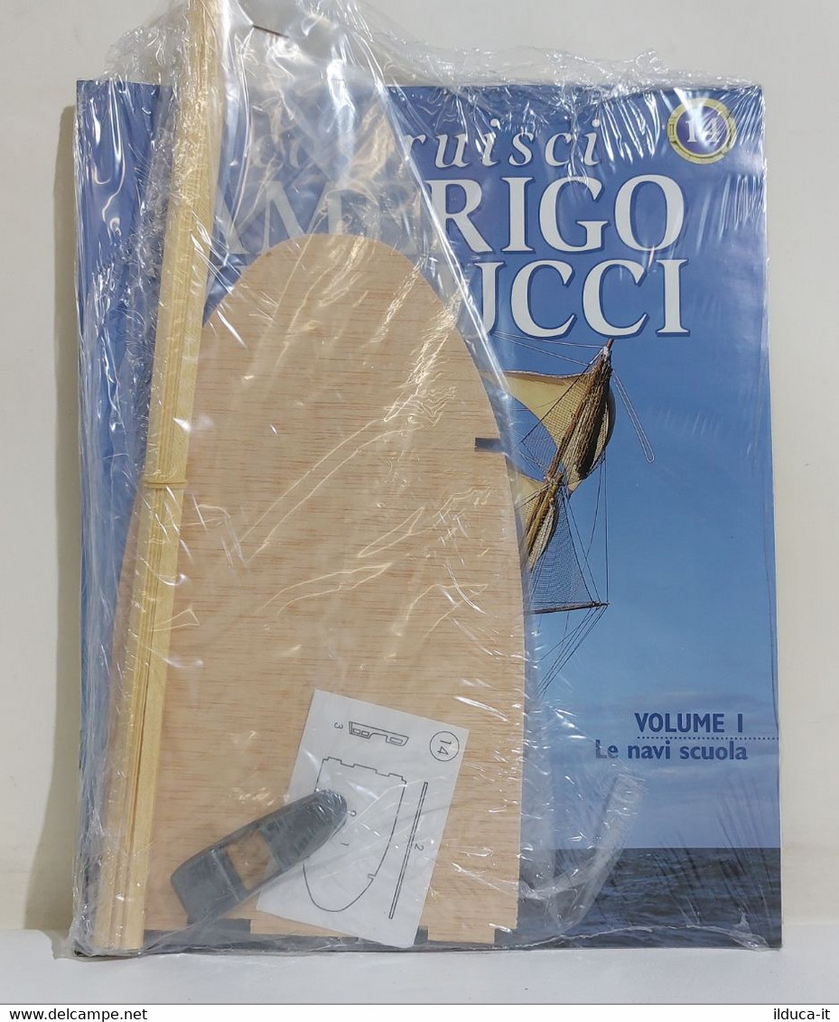 I109094 Kit De Agostini Nr 14 - Costruisci L'Amerigo Vespucci - Scala 1/110 - Barche