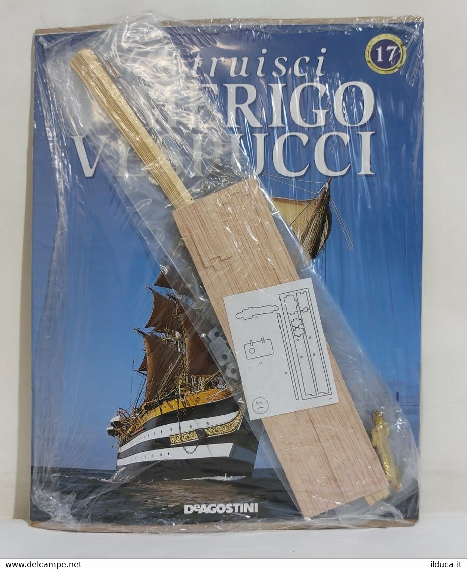 I109097 Kit De Agostini Nr 17 - Costruisci L'Amerigo Vespucci - Scala 1/110 - Barche