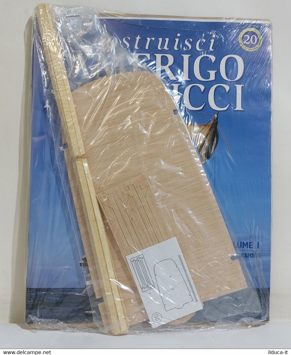 I109100 Kit De Agostini Nr 20 - Costruisci L'Amerigo Vespucci - Scala 1/110 - Barche