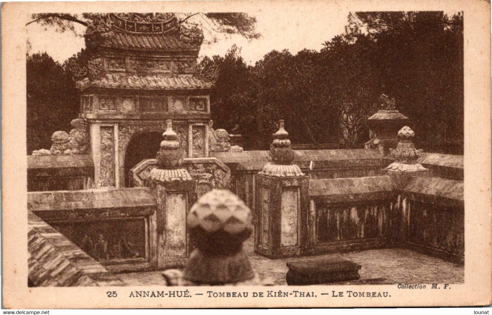 ASIE - INDOCHINE - ANNAM Hué - Tombeau De KIEN THAI - Le Tombeau - Indonesië