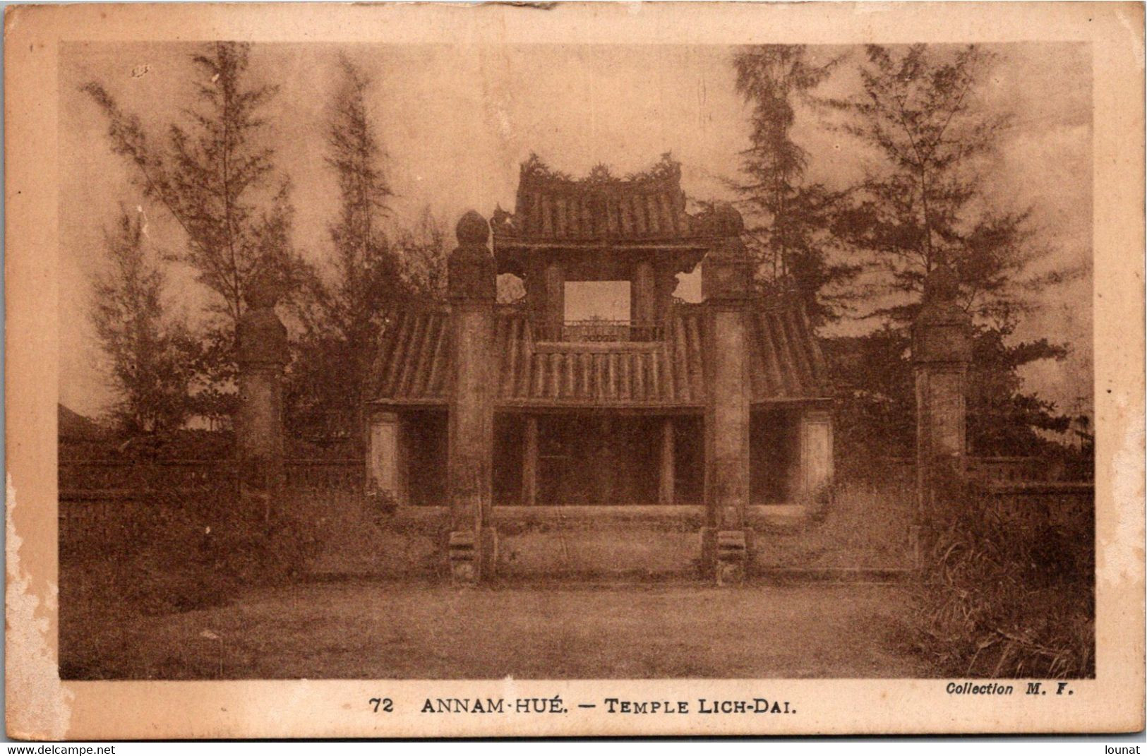 ASIE - INDOCHINE - ANNAM Hué - Temple LICH DAI - Indonésie