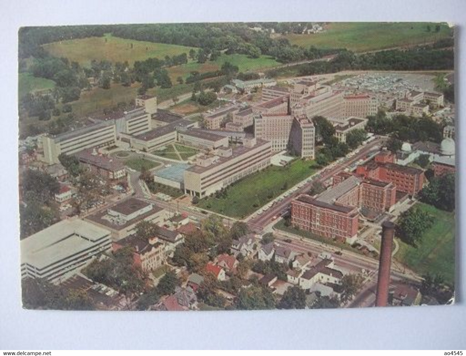 Q35 Postcard Ann Arbor, Michigan - University, Medical Center - 1967 - Ann Arbor