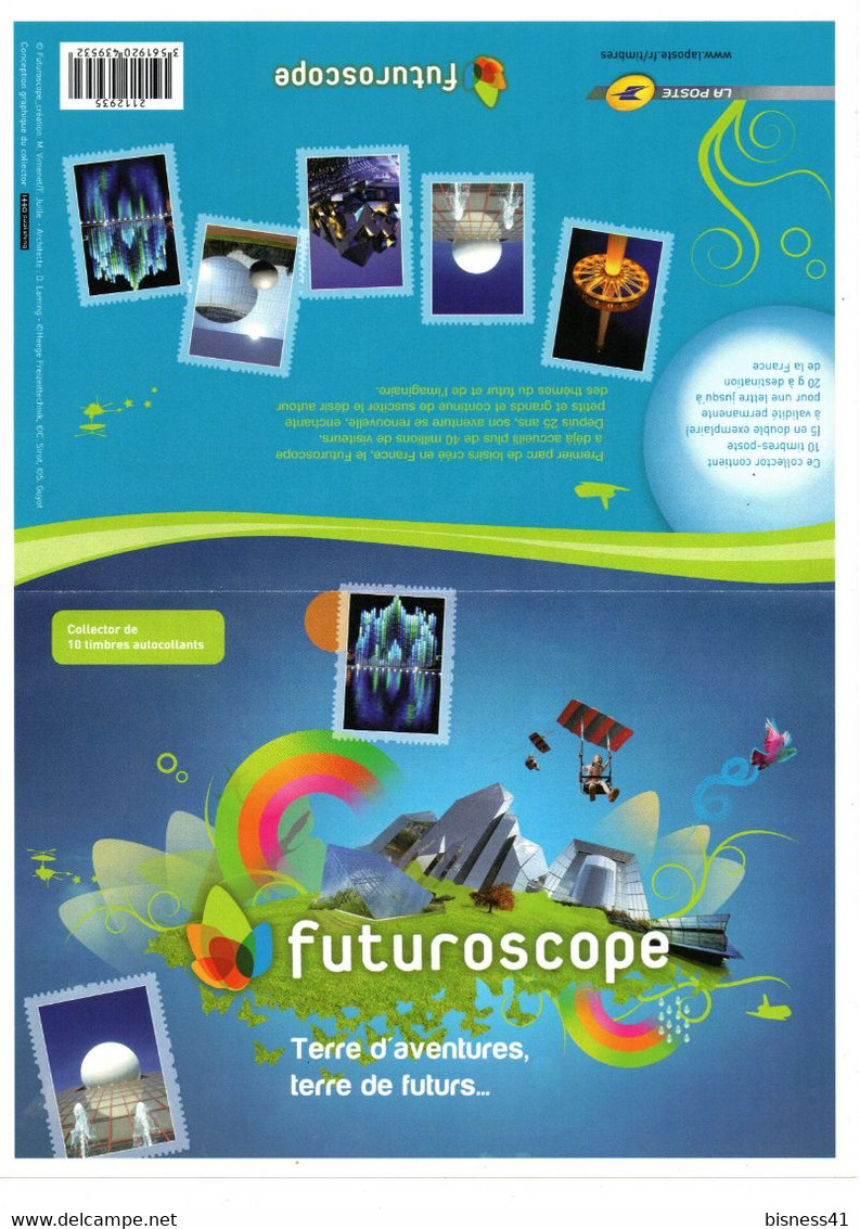 Collector Futuroscope Poitiers Neuf XX MNH Sous Faciale Destockage - Collectors