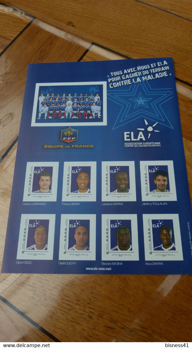 Collector Football France FFF Neuf XX MNH Sous Faciale Destockage - Collectors