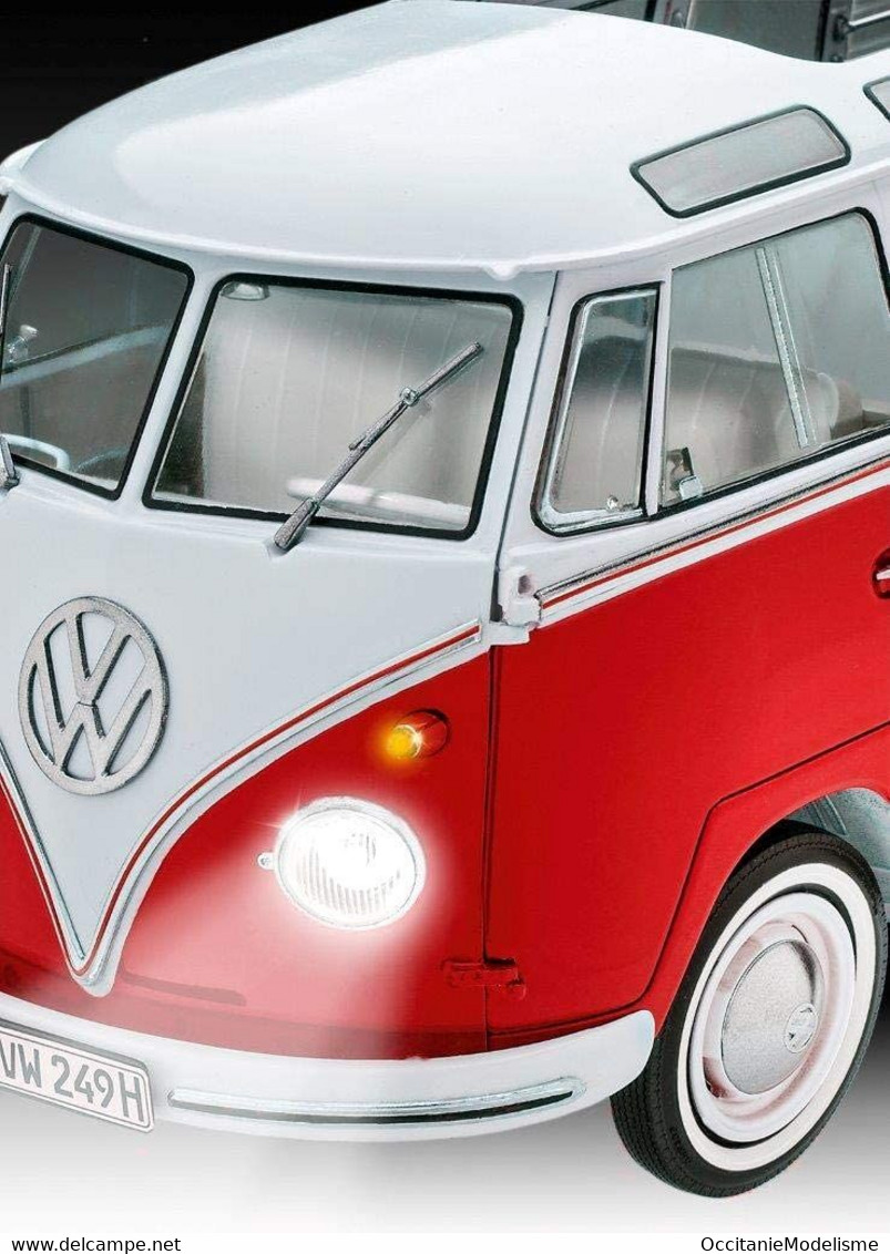 Revell - VW Volkswagen T1 SAMBA BUS Combi Technik Maquette Kit Plastique Réf. 00455 Neuf NBO 1/16 - Voitures