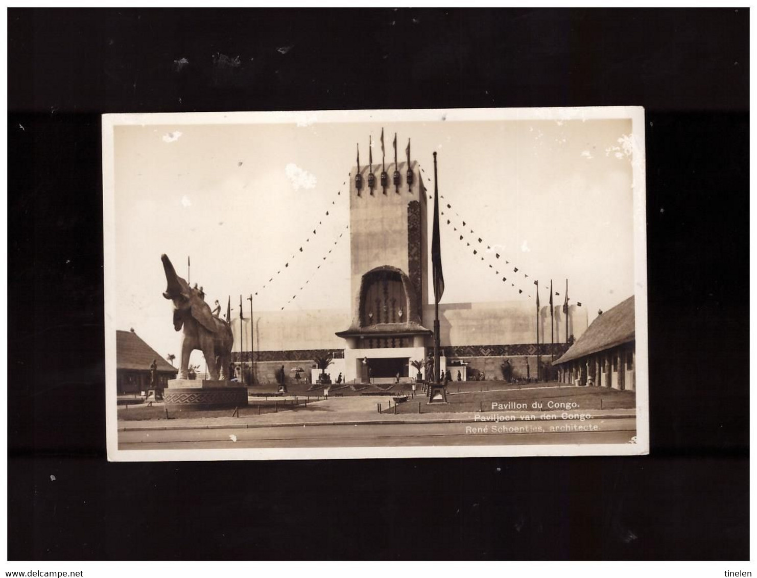 Belgio -Expo De Bruxelles -1935 -padiglione Del Congo - 1935 – Bruxelles (Belgio)