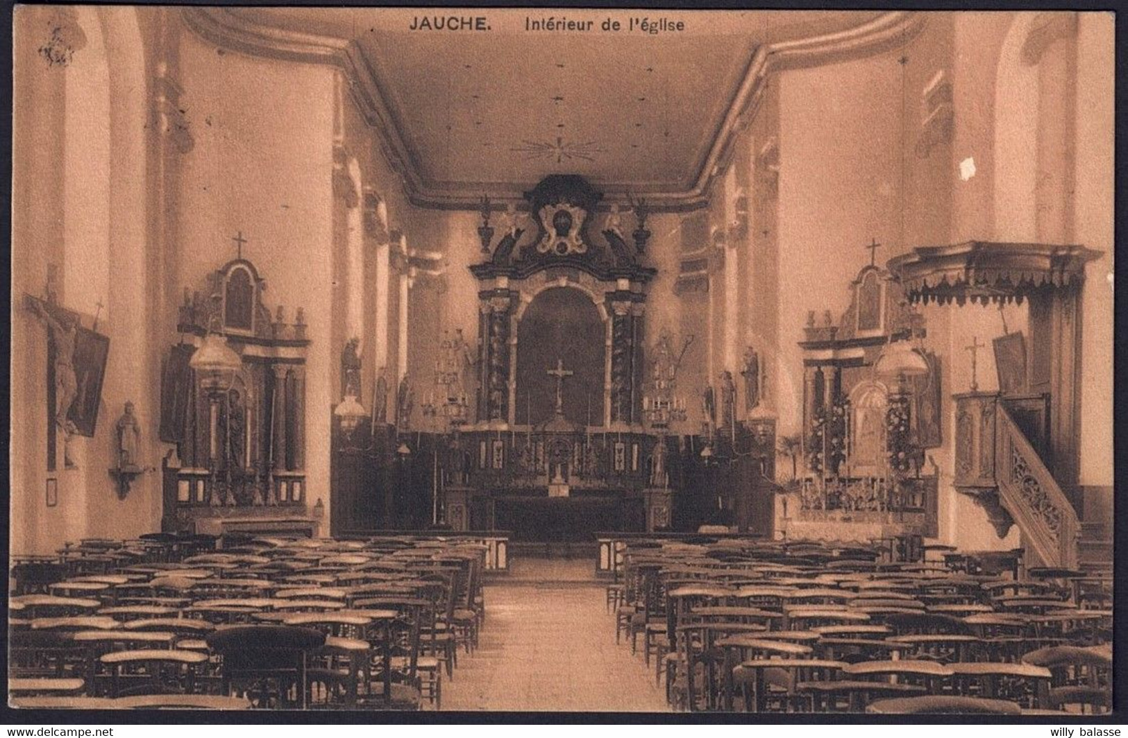 +++ CPA - JAUCHE - Intérieur De L'église // - Orp-Jauche