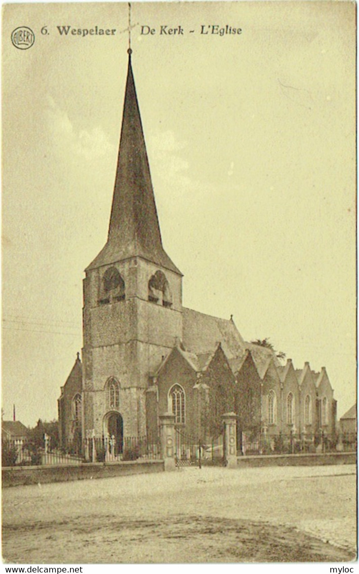 Wespelaer. De Kerk. Eglise. - Haacht