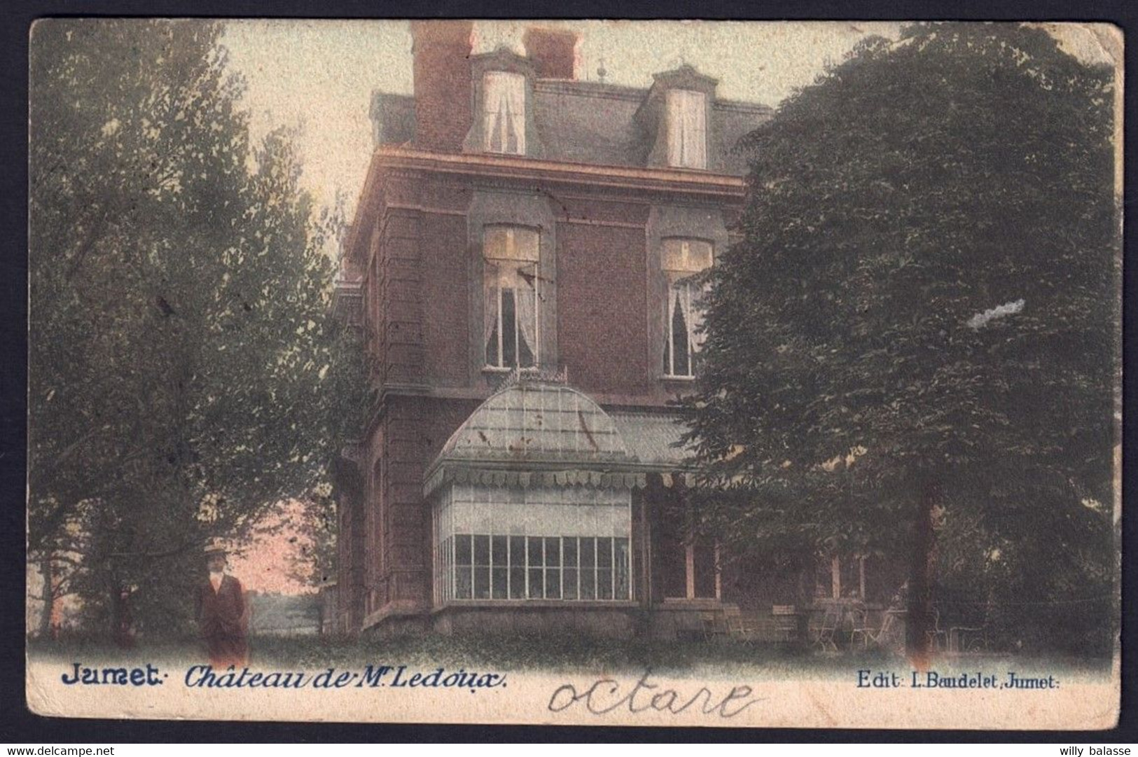 +++ CPA - JUMET -  Château De Mr Ledoux - Couleur  1903  // - Charleroi