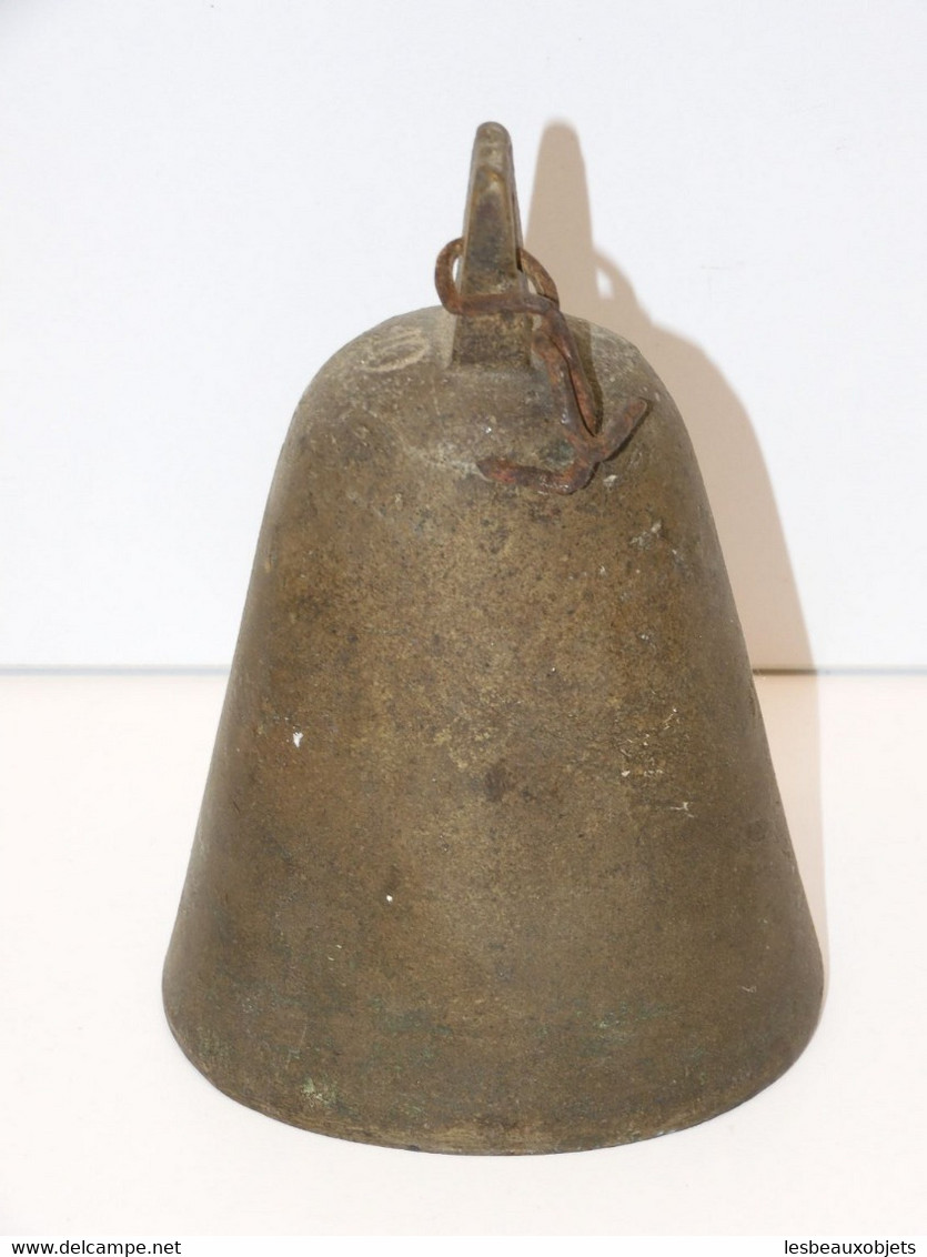 *ANCIENNE CLOCHE BRONZE N° 10 POUR COLLIER CHEVRE Ou AUTRE SONNETTE COLLECTION   E - Cloches