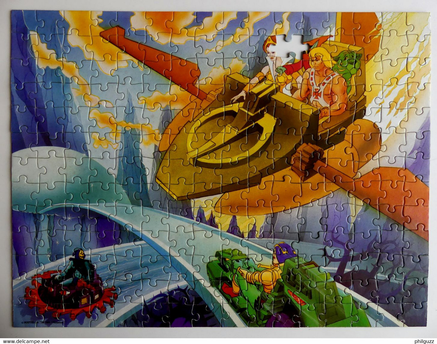 Puzzle MB 1985 - LA BATAILLE DES PLANETES -  200 Pièces - Puzzels
