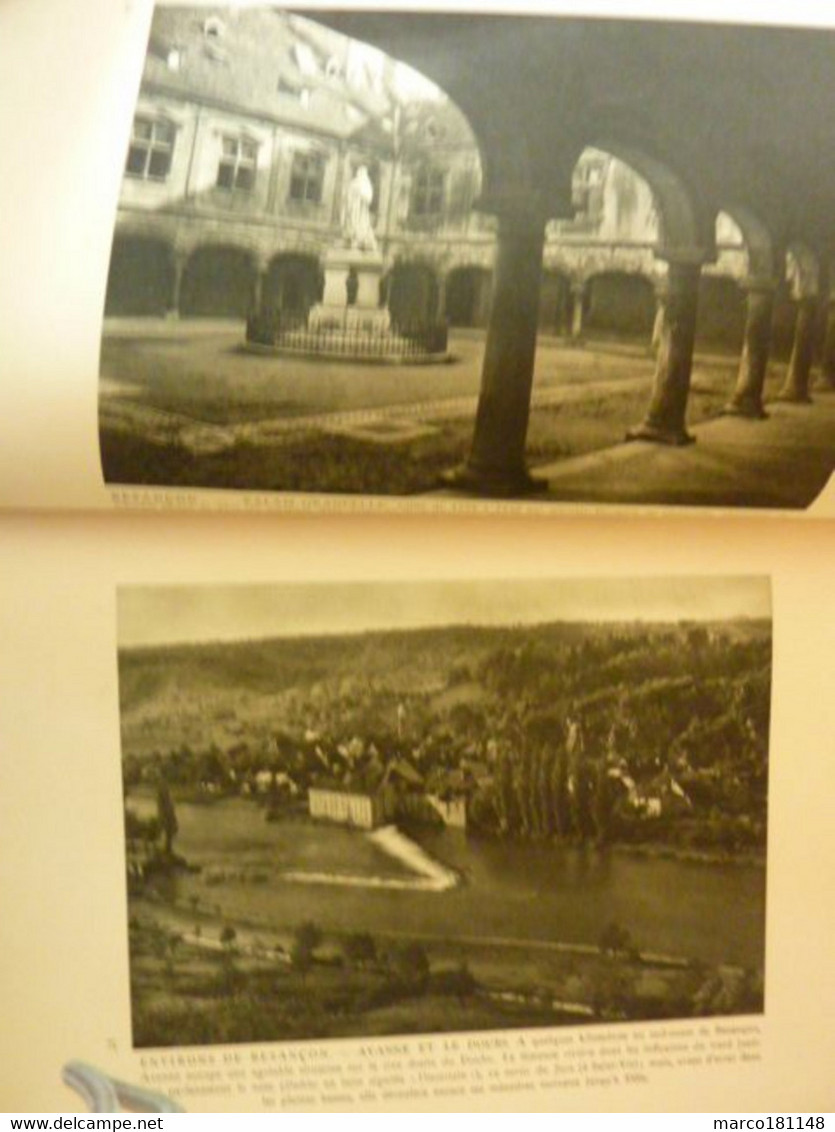 LE JURA, Besançon, Arbois, Salins, Champagnole, St Claude, Morez - Visions de France - Ed G.L. ARLAUD - 1932 -