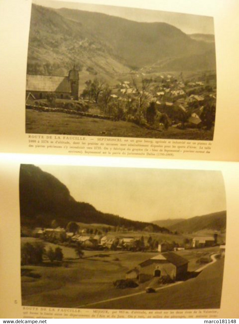LE JURA, Besançon, Arbois, Salins, Champagnole, St Claude, Morez - Visions de France - Ed G.L. ARLAUD - 1932 -