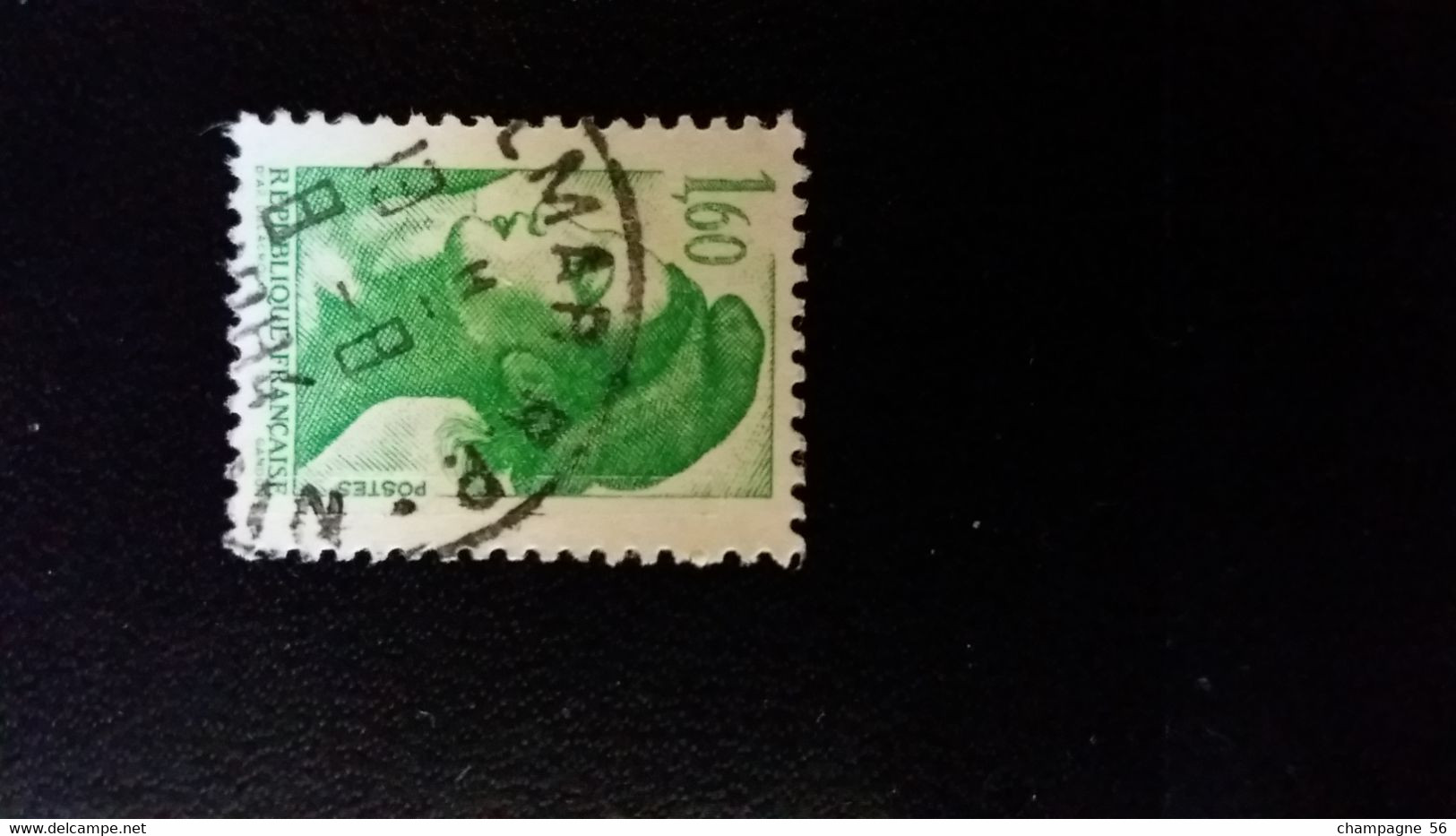 1982 N° 2219  OBLITERE UNE BANDE PHOSPHORESCENTE A CHEVAL - Used Stamps