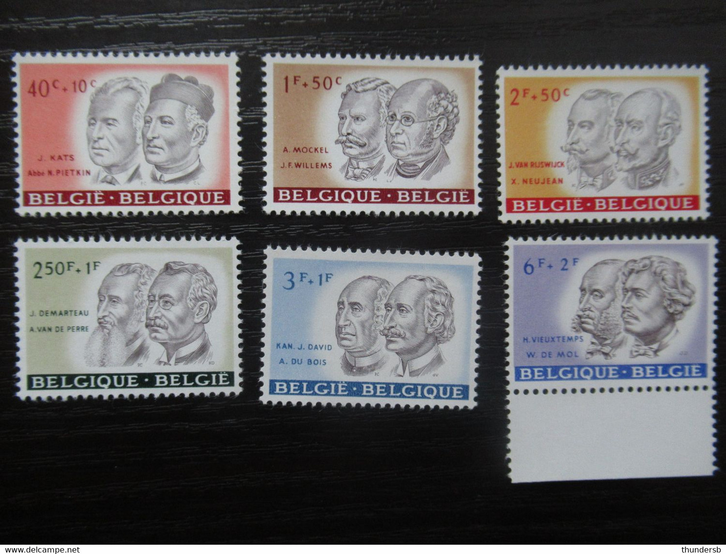 1176/81 'Personaliteiten' - Postfris ** - Côte: 21 Euro - Unused Stamps