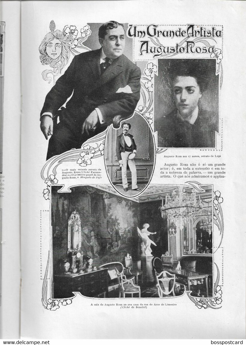 Moçambique - Corrida - Toros - Tourada - Teatro - Ilustração Portuguesa Nº 217, 1910 - Portugal - General Issues