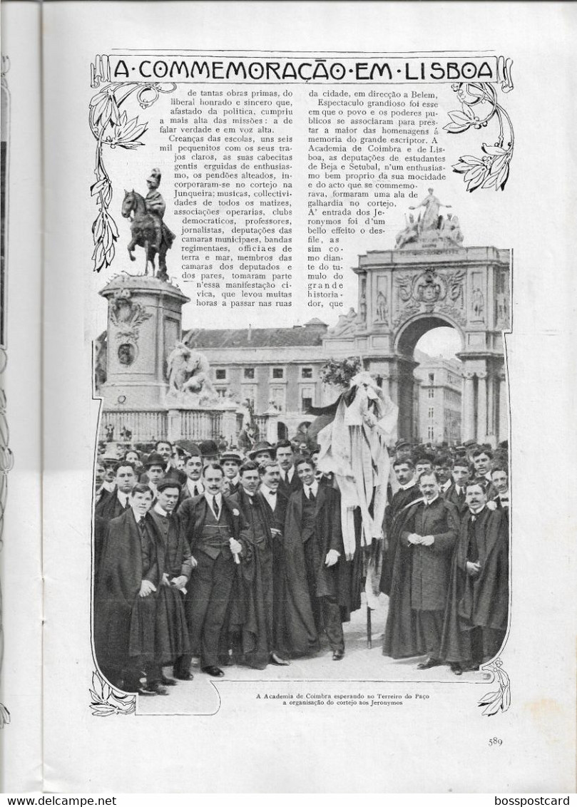 Lisboa - Caça - Plaza De Toros - Corrida - Tourada - Ilustração Portuguesa Nº 220, 1910 - Portugal - Algemene Informatie