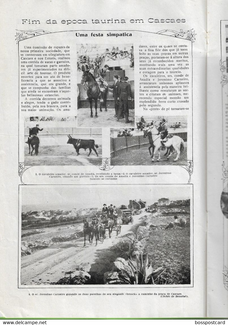 Cascais - Grândola - Ilustração Portuguesa Nº 560, 1916 - Portugal - Algemene Informatie
