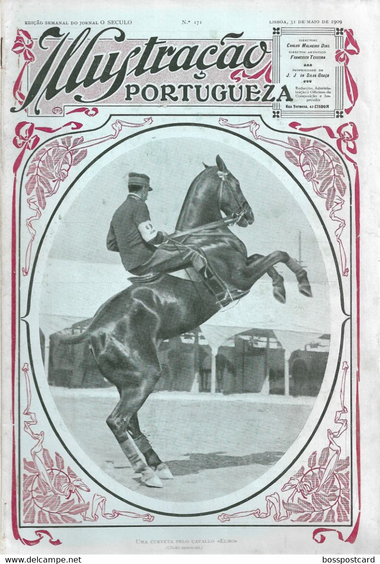 Lisboa - Aeroplano - Avião - Festa Da Flor  - Ilustração Portuguesa Nº 171, 1909 - Portugal - Informations Générales