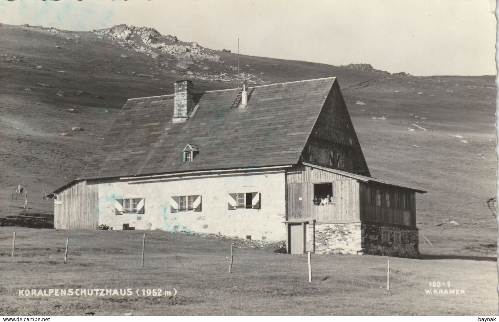 KARNT129  --   KORALPENSCHUTZHAUS  --  PACHTEER. F. BAUMGARTNER - Wolfsberg