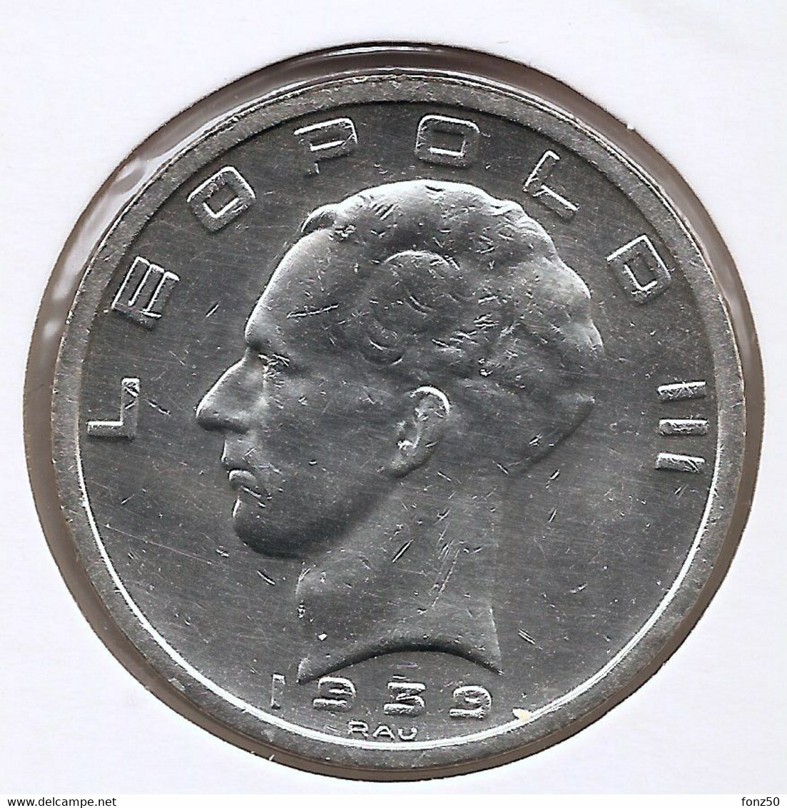 LEOPOLD III * 50 Frank 1939 Frans/vlaams  Pos.A * * Nr 6236 - 50 Francs