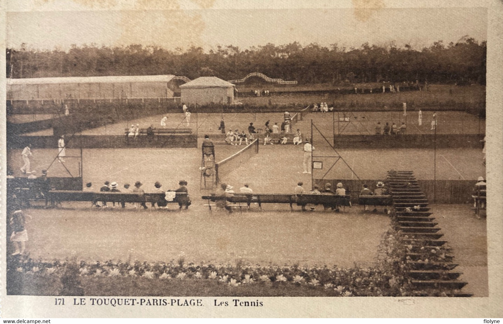 Le Touquet Paris Plage - Vue Sur Les Courts De Tennis - Sport - Le Touquet