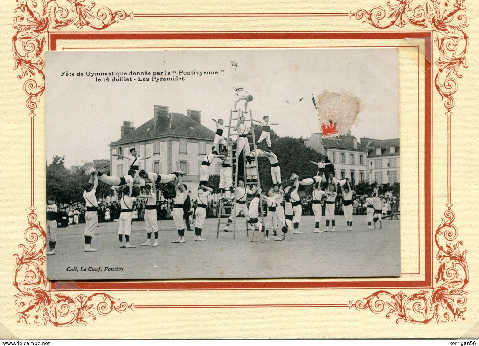 PONTIVY ** GYMNASTIQUE ** FETE DU 14 JUILLET ** - Pontivy