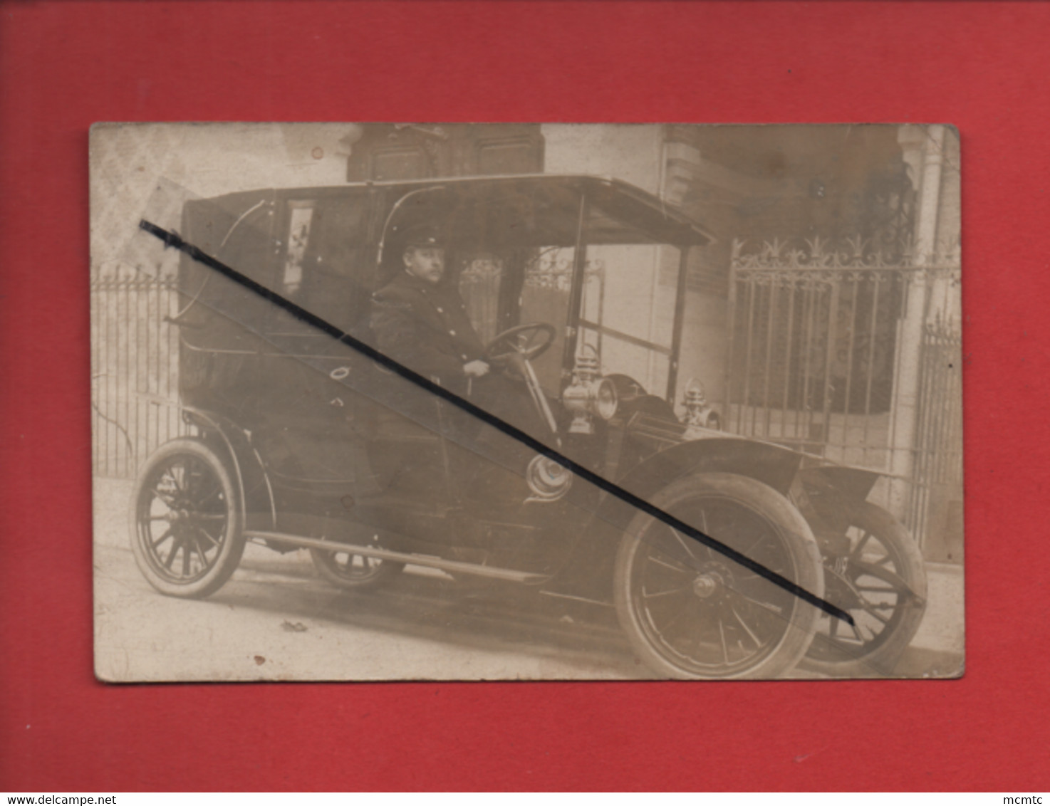 Carte Photo - Auto , Voiture , Ancienne - Taxi  - - Taxis & Cabs