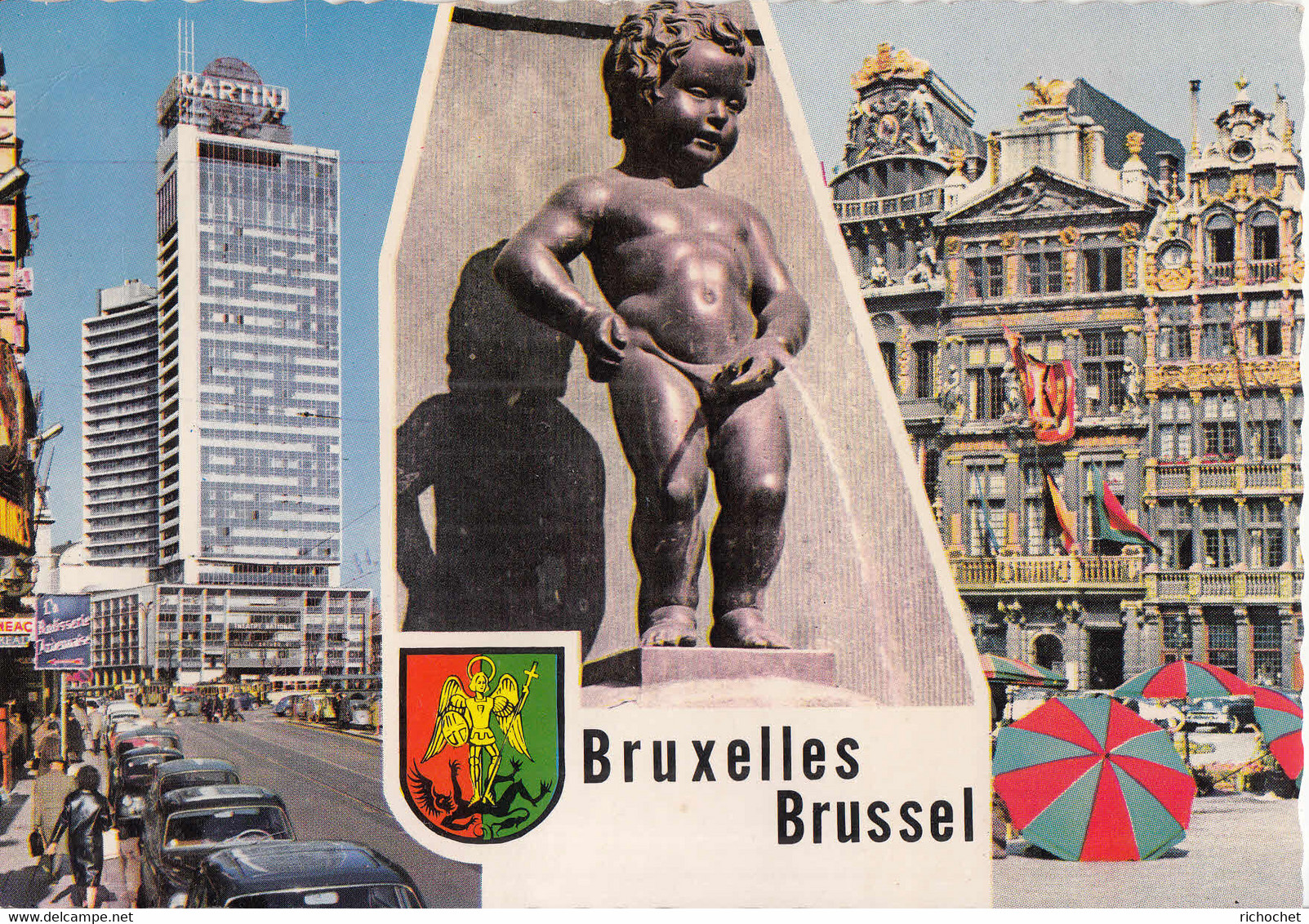 BRUXELLES - Souvenir De - Panoramische Zichten, Meerdere Zichten