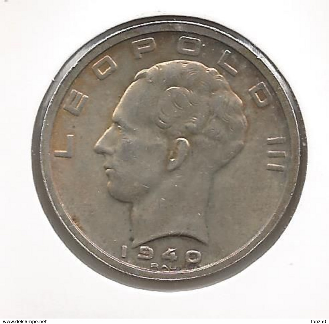 LEOPOLD III * 50 Frank 1940 Frans/vlaams  Pos.A * Nr 10489 - 50 Francs