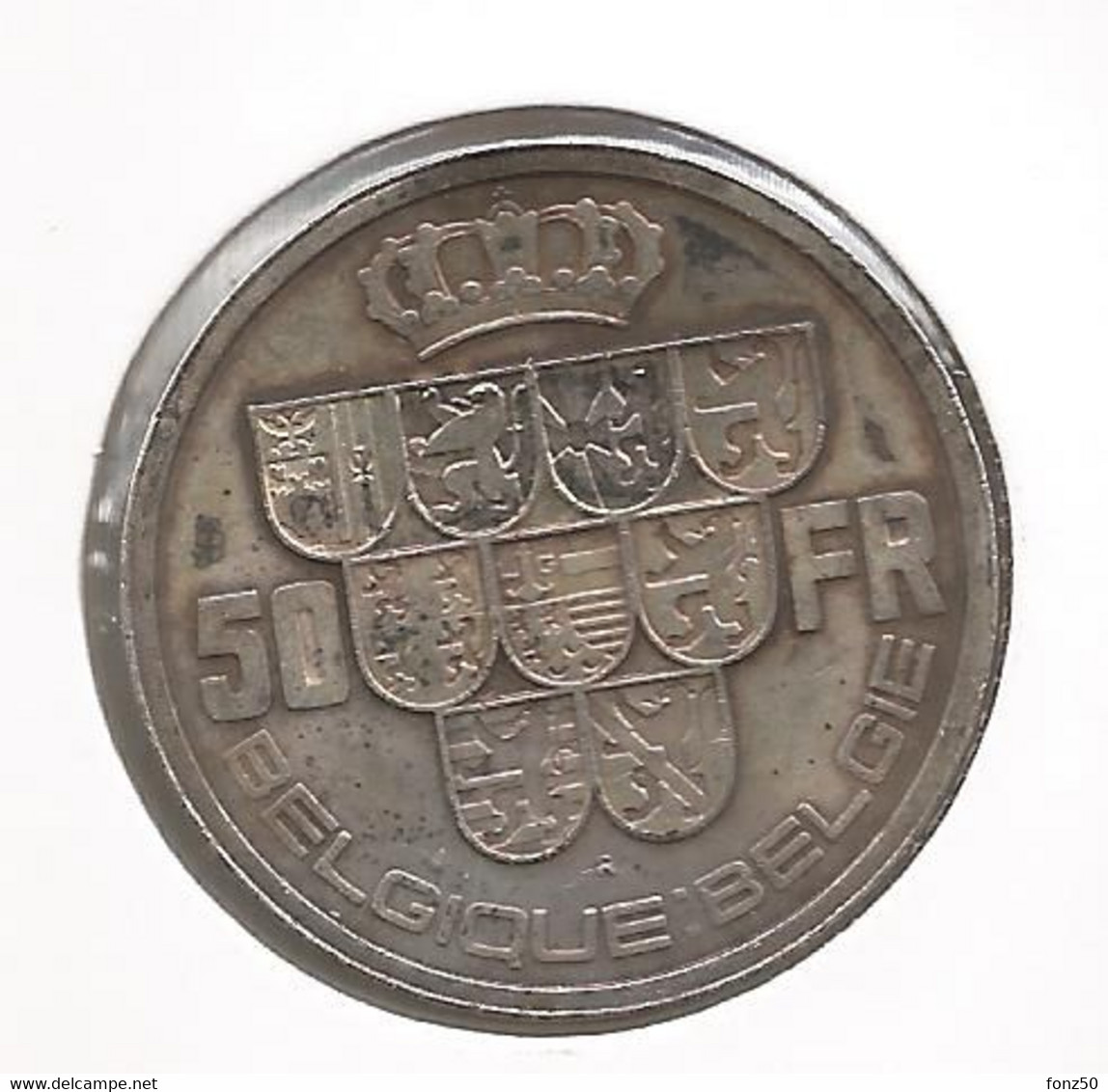 LEOPOLD III * 50 Frank 1940 Frans/vlaams  Pos.A * Nr 10489 - 50 Francs