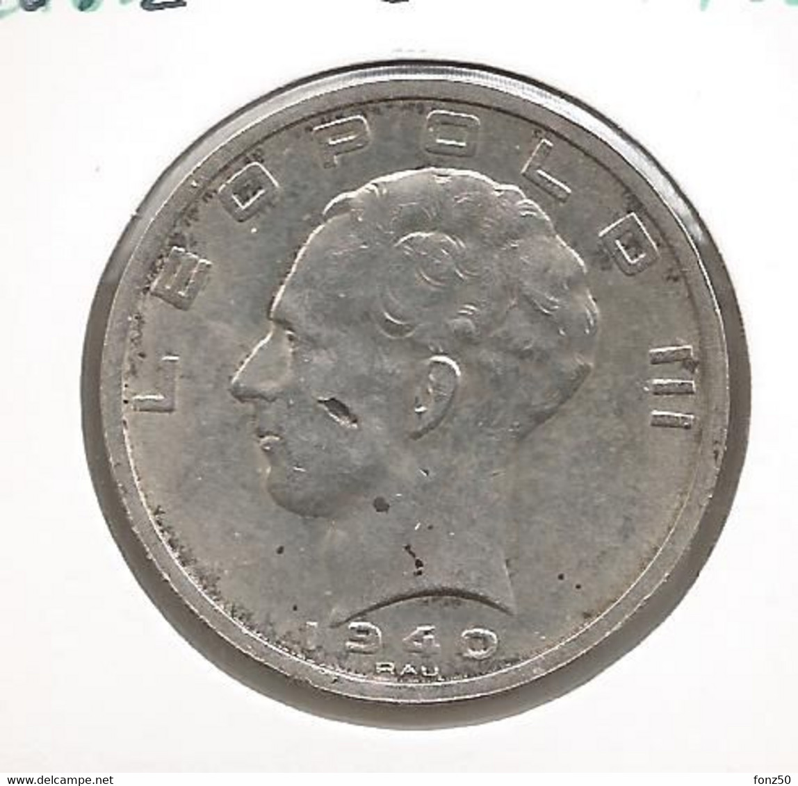 LEOPOLD III * 50 Frank 1940 Frans/vlaams  Pos.B * * Nr 2783 - 50 Francs