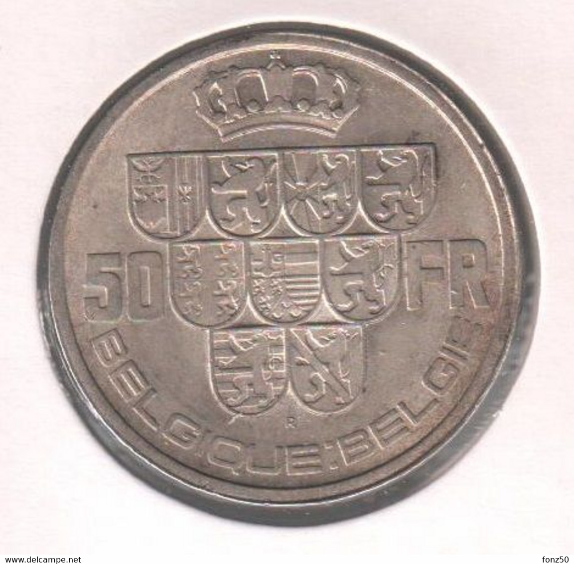 LEOPOLD III * 50 Frank 1940 Frans/vlaams  Pos.B * * Nr 10522 - 50 Francs