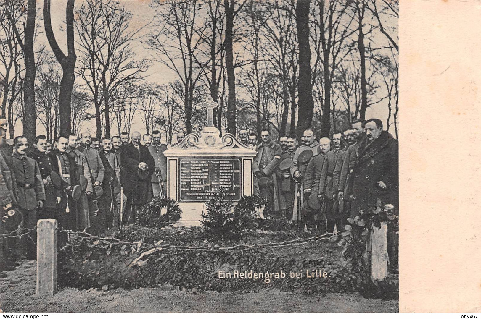 LILLE-59-Nord-Tombe Des Héros Guerre 14/18-Heldengrab-Soldat-Militaire-Krieg - Lille