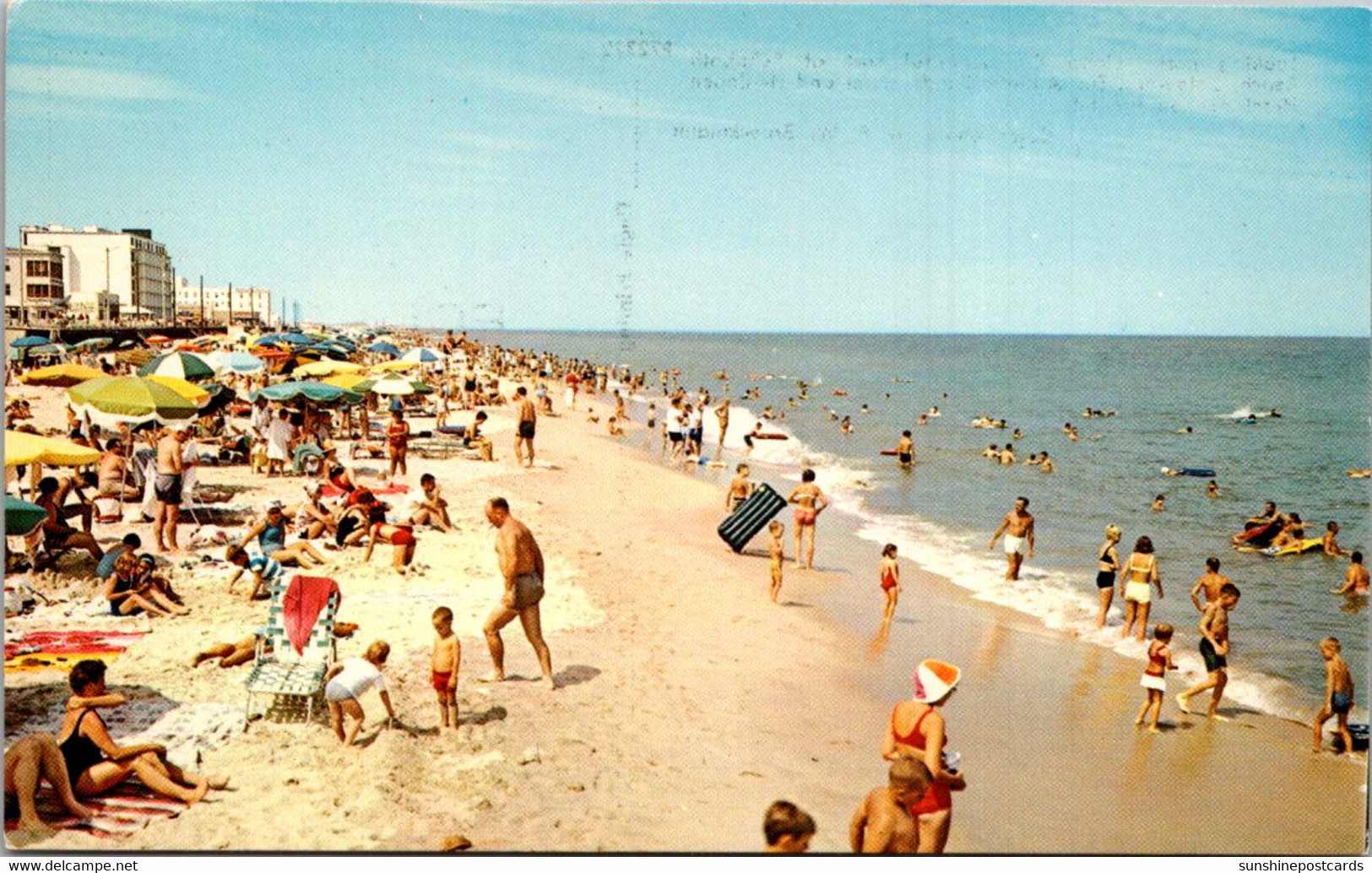 Delaware Rehoboth Beach Loking Noerth Along The Surf - Otros & Sin Clasificación