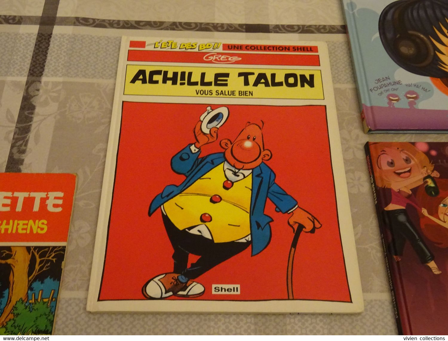 Bd Lot de 8 dont Achile Talon, Gai Luron et "Bob et Bobette"