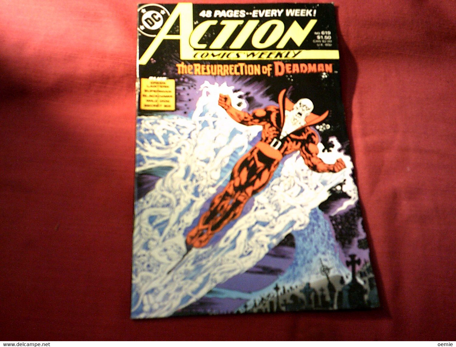 ACTION   COMICS WEEKLY    N° 619   1988 - DC