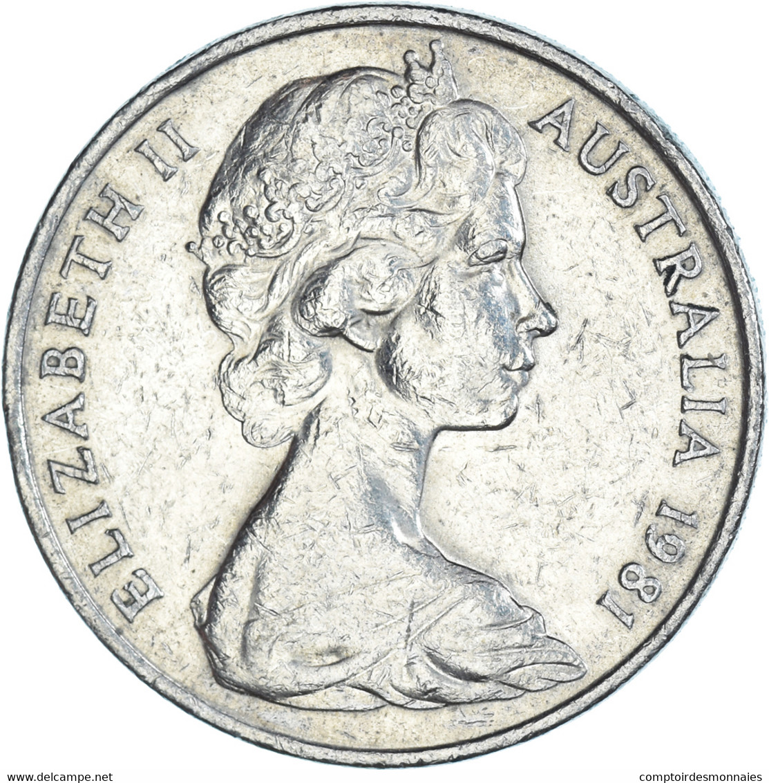 Monnaie, Australie, 20 Cents, 1981 - 20 Cents