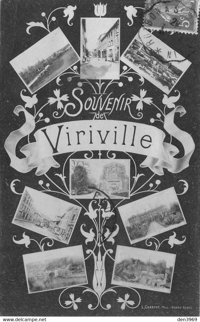 Souvenir De VIRIVILLE (Isère) - Vues Multiples - Viriville